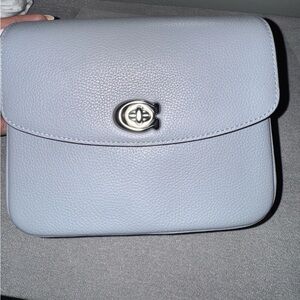 NWT Coach Cassie 19 crossbody bag blue gray